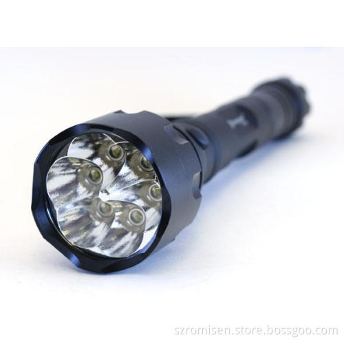 Romisen RC-T6 high power 1000 lumens 6*CREE XR-E Q5 leds flashlight
